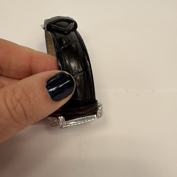 ADRIENNE COUTURE COLLECTION LIMITED 2457/5000 PAVE SWAROVSKI CRYSTAL WATCH Swiss - Picture 7 of 12